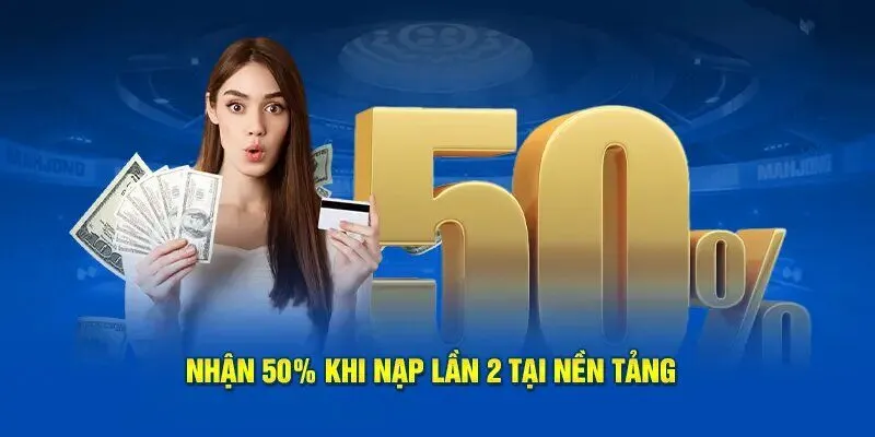 8live ⭐️ Sân Chơi Đổi Thưởng Uy Tín Và Chất Lượng Nhất 2025 Người chơi khi nạp tiền lần hai sẽ nhận được 50% giá trị