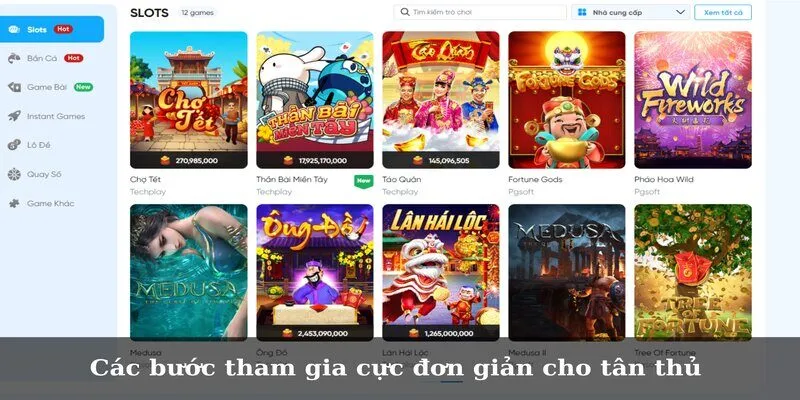 Slots 8Live - Tổng Hợp Các Sản Phẩm Nổ Hũ Siêu Đỉnh 2025 Các bước tham gia cực đơn giản cho tân thủ