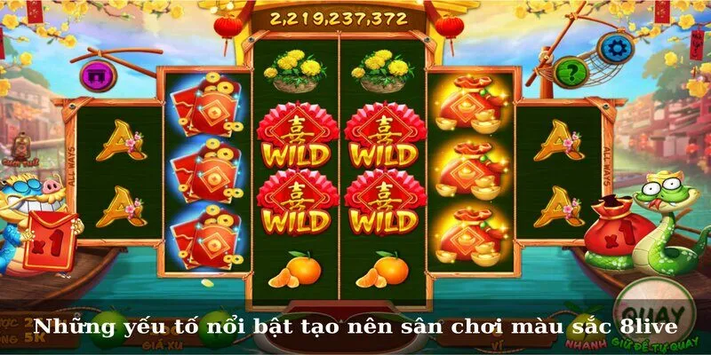 Slots 8Live - Tổng Hợp Các Sản Phẩm Nổ Hũ Siêu Đỉnh 2025 Những yếu tố nổi bật tạo nên sân chơi màu sắc 8live