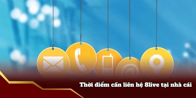 Liên Hệ 8live - Đầy Đủ Cách Thức Hỗ Trợ Giải Quyết Vấn Đề Thời điểm cần liên hệ 8live tại nhà cái